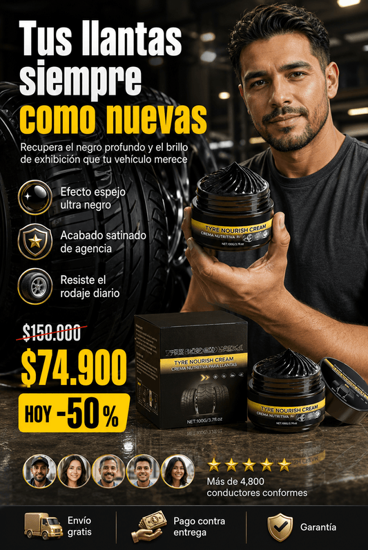 CERA BRILLADOR DE LLANTAS