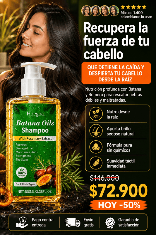Shampoo Premium de Aceite de Batana Ancestral