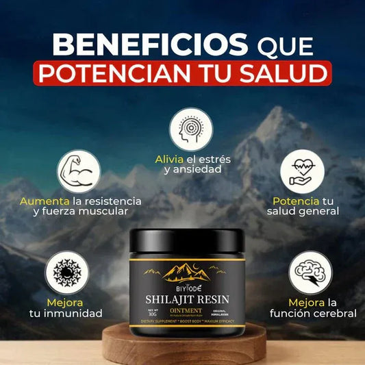 Shilajit puro del Himalaya